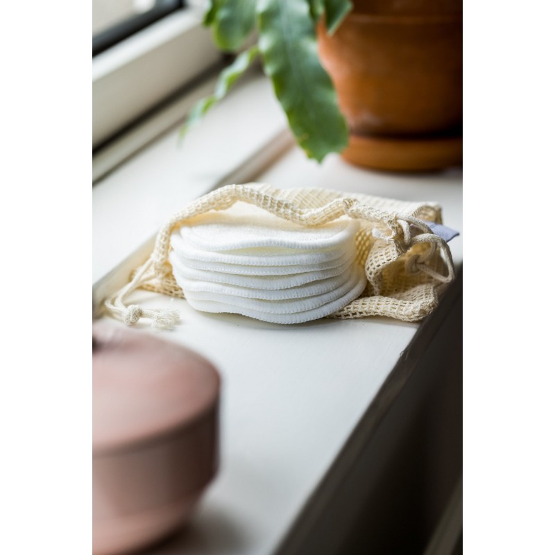 reusable bamboo cotton pads