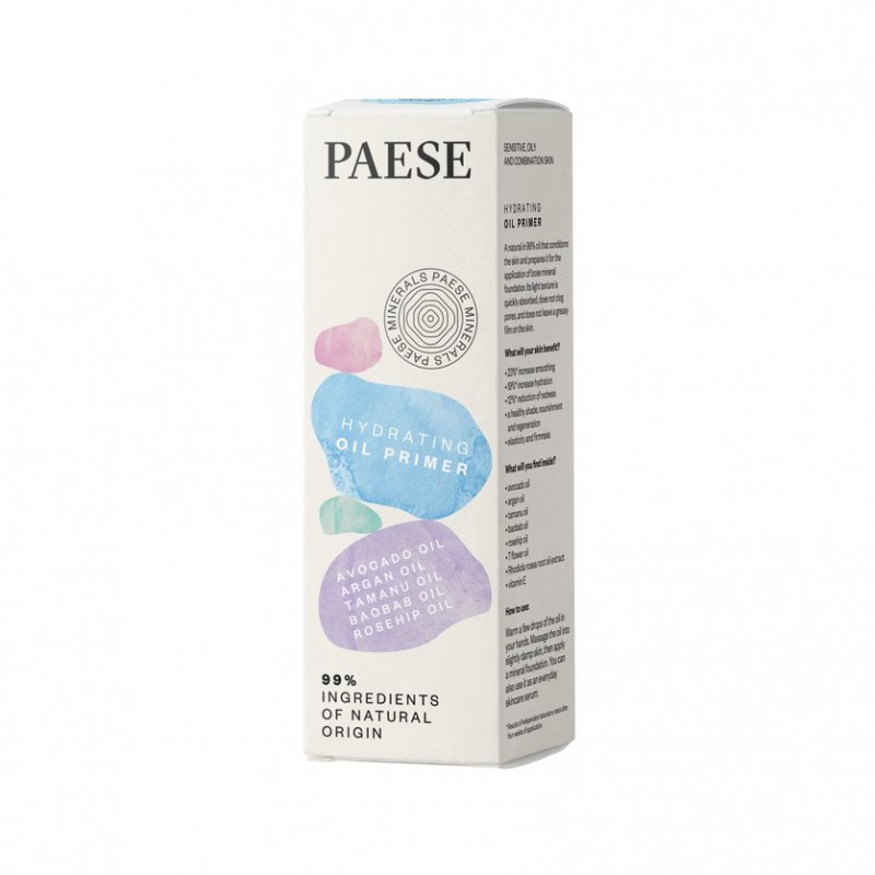 Aceite Hidratante. Primer oil Paese