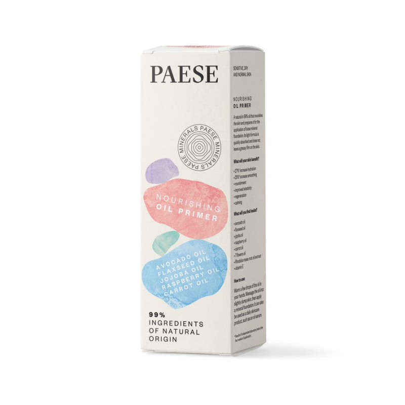 Aceite nutritivo. Primer oil Paese