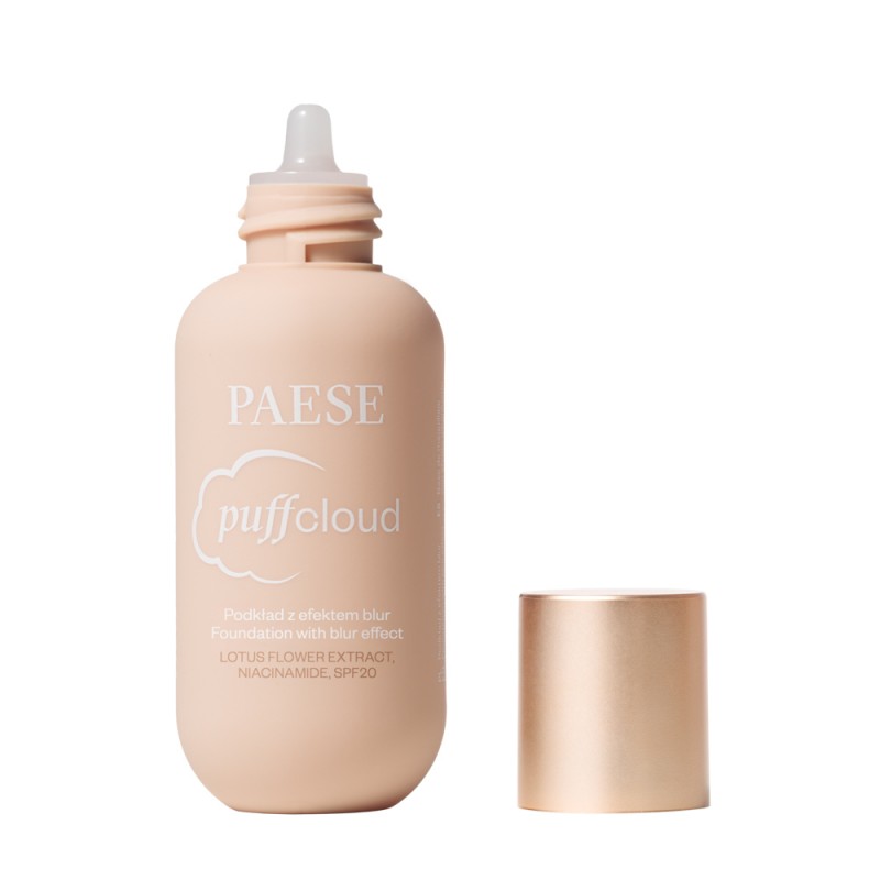 Puff Cloud Foundation. Efecto filtro